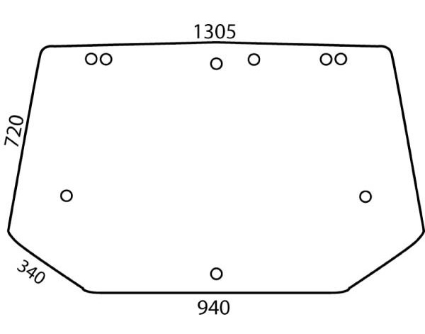 REAR WINDW TM KTS. 82005316                                                                                   