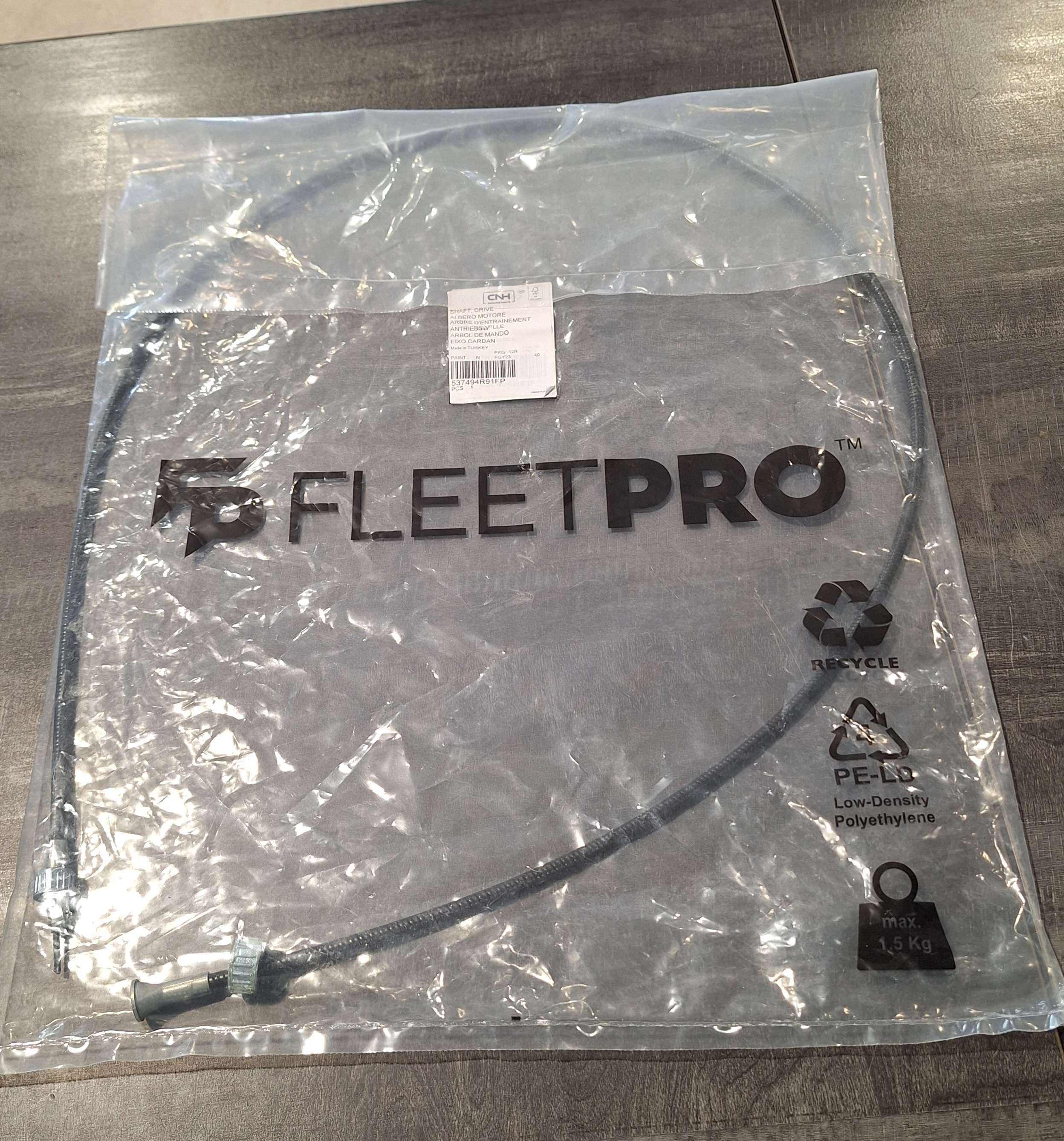 KIERROSLUKUMITTARIN VAIJERI IH