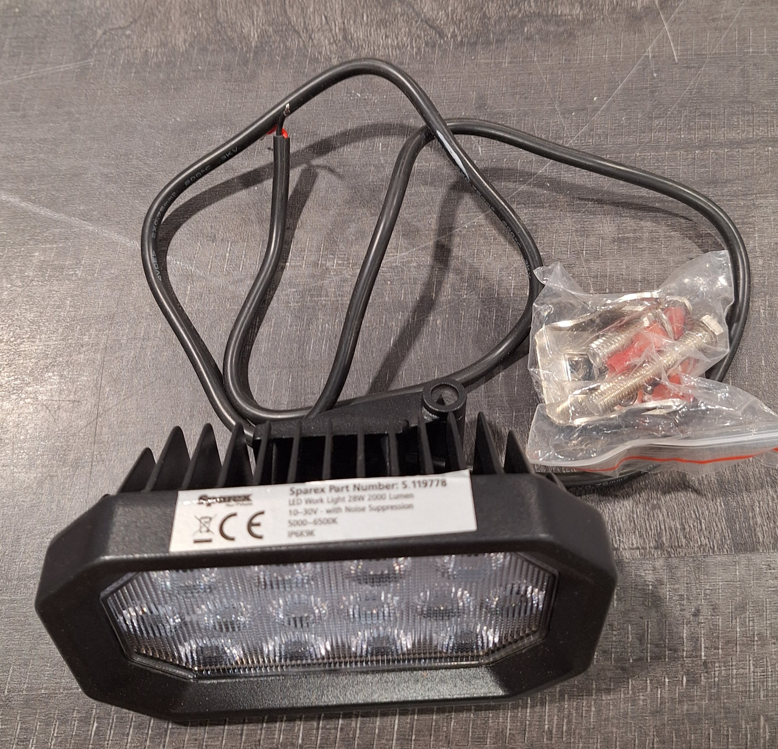 LED Work Light, 2000 Lumens                                                                                   